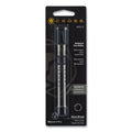 Cross Refills for Cross Ballpoint Pens, Bold Conical Tip, Black Ink, 2/Pack