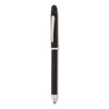 Cross Tech3+ Multi-Color Ballpoint Pen/Stylus, Retractable, Medium 1 mm, Black/Red Ink, Satin Black/Chrome-Plated Accents Barrel