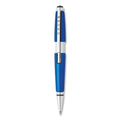 Cross Edge Gel Pen, Retractable, Medium 0.7 mm, Black Ink, Blue Barrel