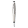 Cross Edge Gel Pen, Retractable, Medium 0.7 mm, Black Ink, Titanium Barrel