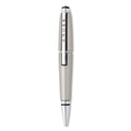 Cross Edge Gel Pen, Retractable, Medium 0.7 mm, Black Ink, Titanium Barrel