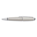 Cross Edge Gel Pen, Retractable, Medium 0.7 mm, Black Ink, Titanium Barrel