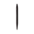 Cross Tech 2 Ballpoint Pen/Stylus, Retractable, Medium 0.7 mm, Black Ink, Black Barrel