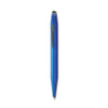 Cross Tech 2 Ballpoint Pen/Stylus, Retractable, Medium 0.7 mm, Black Ink, Blue Barrel