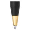 Cross Classic Century Twist-Action Ballpoint Pen, Retractable, Medium 1 mm, Black Ink, Black/Gold Barrel