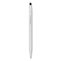 Cross Classic Century Twist-Action Ballpoint Pen, Retractable, Medium 1 mm, Black Ink, Chrome Barrel