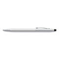 Cross Classic Century Twist-Action Ballpoint Pen, Retractable, Medium 1 mm, Black Ink, Chrome Barrel