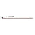 Cross Classic Century Twist-Action Ballpoint Pen, Retractable, Medium 1 mm, Black Ink, Chrome Barrel