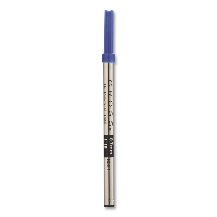 Cross Refill for Cross Selectip Gel Roller Ball Pens, Medium Conical Tip, Blue Ink