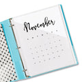 Avery Binder Pockets, 3-Hole Punched, 9.25 x 11, Clear, 5/Pack