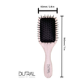 Dural Wooden Paddle Brush small Beech Wood Plastic pins with ball tips by Pasteur Pharmacy
