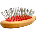 Dural Hair Brush Beech Wood Oiled Steel pins without ball tips by Pasteur Pharmacy