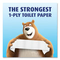 Charmin Essentials Strong Bathroom Tissue, Septic Safe, 1-Ply, White, 451/Roll,12 Rolls/Pack