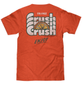 Orange Crush Soda Front and Back Print T-Shirt - Orange Heather by Tee Luv
