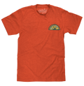 Orange Crush Soda Front and Back Print T-Shirt - Orange Heather by Tee Luv