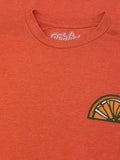 Orange Crush Soda Front and Back Print T-Shirt - Orange Heather by Tee Luv