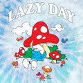 Smurfs Lazy Day Tie Dye T-Shirt - Lagoon Tie Dye by Tee Luv