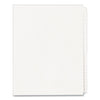 Avery Blank Tab Legal Exhibit Index Divider Set, 25-Tab, 11 x 8.5, White, 1 Set