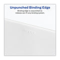 Avery Blank Tab Legal Exhibit Index Divider Set, 25-Tab, 11 x 8.5, White, 1 Set