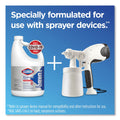 Clorox Turbo Pro Disinfectant Cleaner for Sprayer Devices, 121 oz Bottle, 3/Carton