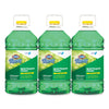 Clorox Fraganzia Multi-Purpose Cleaner, Forest Dew Scent, 175 oz Bottle, 3/Carton