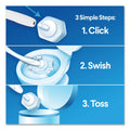 Clorox Disinfecting ToiletWand Refill Heads, Blue/White, 10/Pack, 6 Packs/Carton