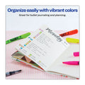Avery HI-LITER Pen-Style Highlighters, Fluorescent Yellow Ink, Chisel Tip, Yellow/Black Barrel, Dozen