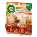 Air Wick Scented Oil Twin Refill, Hawai'i Exotic Papaya/Hibiscus Flower, 0.67 oz