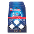 FINISH Dishwasher Cleaner Pouches, Original Scent, Pouch, 24 Tabs/Pouch, 8/Carton