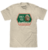 Retro Smokey Bear Only You Can Prevent Wildfires T-Shirt - Oatmeal Heather