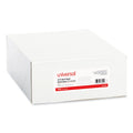 Universal Self-Seal Business Envelope, #10, Square Flap, Self-Adhesive Closure, 4.13 x 9.5, White, 500/Box