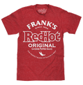 Frank's Red Hot T-Shirt - Heather Red by Tee Luv