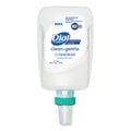 Dial Clean+Gentle Antibacterial Foaming Hand Wash Refill for FIT Manual Dispenser, Fragrance Free, 1.2 L, 3/Carton