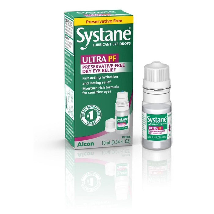 Systane Lubricant Ultra PF Eye Drops 0.34 Fl Oz by Pasteur Pharmacy