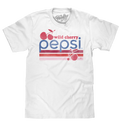 Vintage Wild Cherry Pepsi Logo T-Shirt - White by Tee Luv