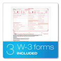 TOPS W-2 Tax Forms, Four-Part Carbonless, 5.5 x 8.5, 2/Page, (50) W-2s and (1) W-3