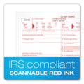 TOPS W-2 Tax Forms, Six-Part Carbonless, 5.5 x 8.5, 2/Page, (24) W-2s and (1) W-3