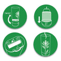 Air Wick Freshmatic Life Scents Starter Kit, Summer Delights, 5.89 oz Aerosol Spray, 4/Carton
