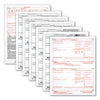 TOPS W-2 Tax Forms, Six-Part Carbonless, 5.5 x 8.5, 2/Page, (50) W-2s and (1) W-3