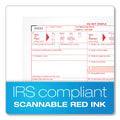 TOPS W-2 Tax Forms, Four-Part Carbonless, 5.5 x 8.5, 2/Page, (50) W-2s and (1) W-3