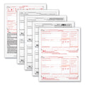 TOPS W-2 Tax Forms, Four-Part Carbonless, 5.5 x 8.5, 2/Page, (50) W-2s and (1) W-3
