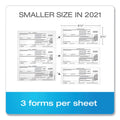 TOPS Five-Part 1099-NEC Tax Forms, 8.5 x 11, 3/Page, 50/Pack