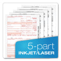 TOPS Five-Part 1099-MISC Tax Forms, 8.5 x 11, 2/Page, 50/Pack