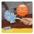 Swiffer Refill Dusters, Dust Lock Fiber, Light Blue, Unscented, 10/Box, 4 Box/Carton