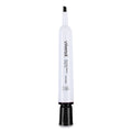 Universal Dry Erase Marker, Broad Chisel Tip, Black, Dozen