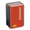 Universal Wirebound Memo Book, Narrow Rule, Orange Cover, 5 x 3, 50 Sheets, 12/Pack