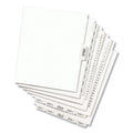 Avery Preprinted Legal Exhibit Side Tab Index Dividers, Avery Style, 25-Tab, 126 to 150, 11 x 8.5, White, 1 Set, (1335)