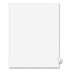 Avery Preprinted Legal Exhibit Side Tab Index Dividers, Avery Style, 10-Tab, 24, 11 x 8.5, White, 25/Pack, (1024)