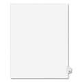 Avery Preprinted Legal Exhibit Side Tab Index Dividers, Avery Style, 10-Tab, 24, 11 x 8.5, White, 25/Pack, (1024)