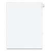 Avery Preprinted Legal Exhibit Side Tab Index Dividers, Avery Style, 10-Tab, 51, 11 x 8.5, White, 25/Pack, (1051)